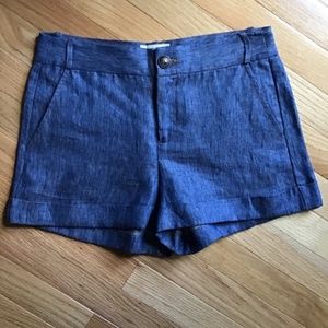 Boy by Band of Outsiders Linen Chambray Shorts - Made in USA - New with Tags